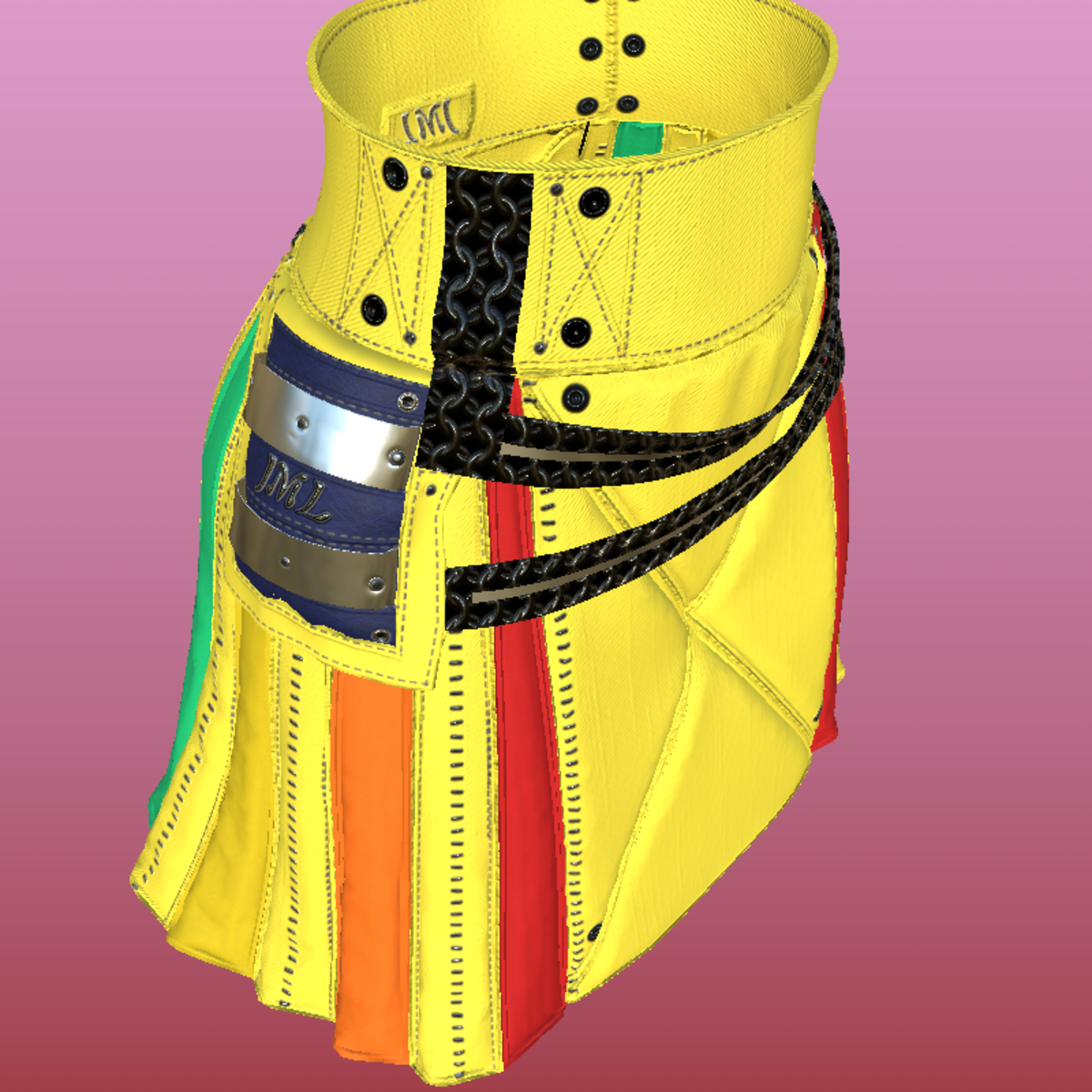 NIKOLA_ FASHION_ SKIRT_ YELLOW_