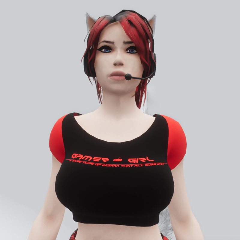 Gamer Girl Crop Top