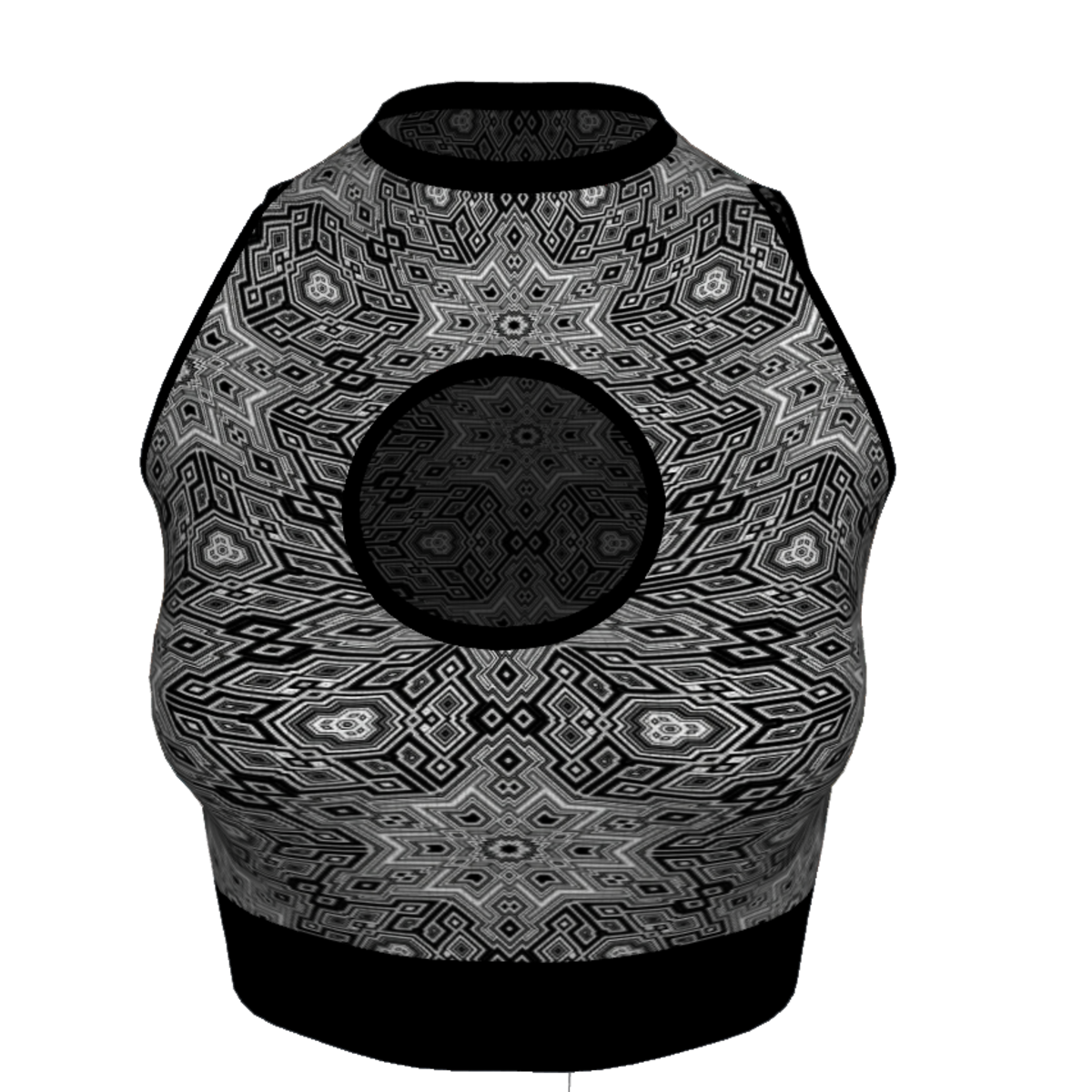 Woman Little Top - Black&White