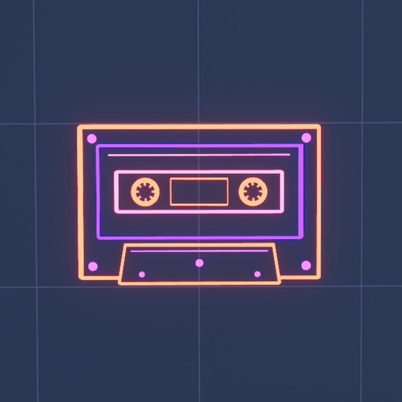 Neon Cassette