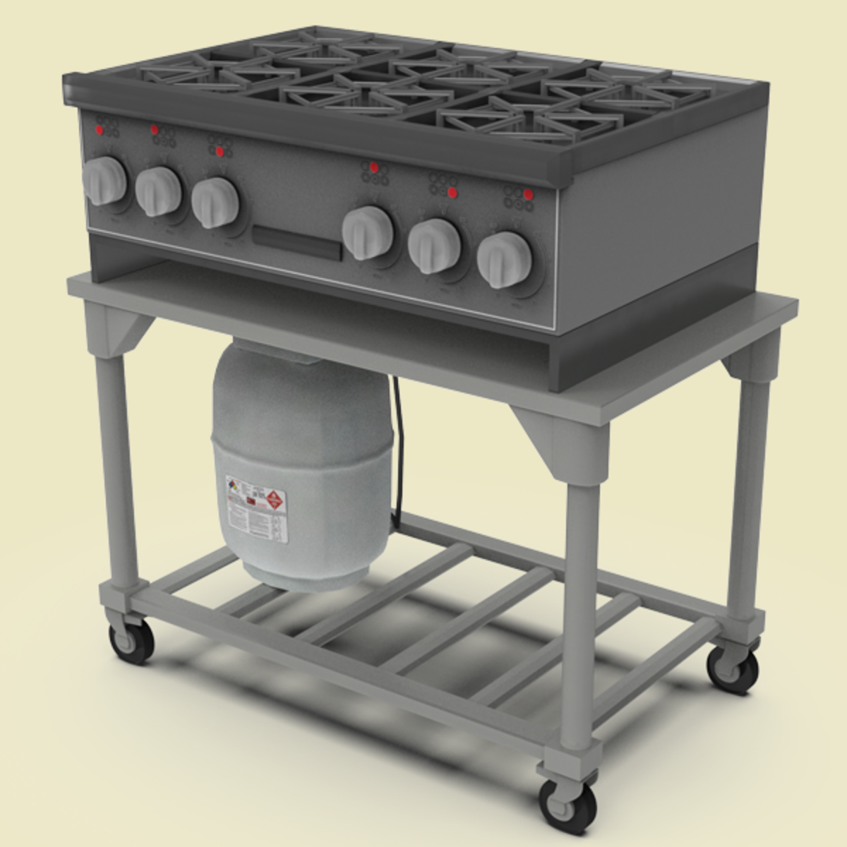 Stove-Top Burner Table