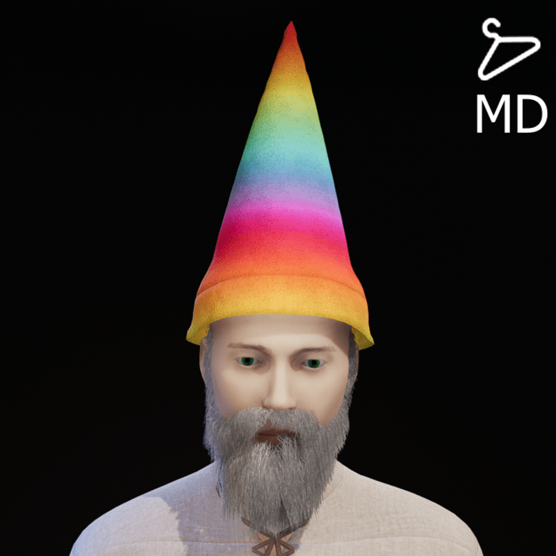 Gnome Hat - Rainbow