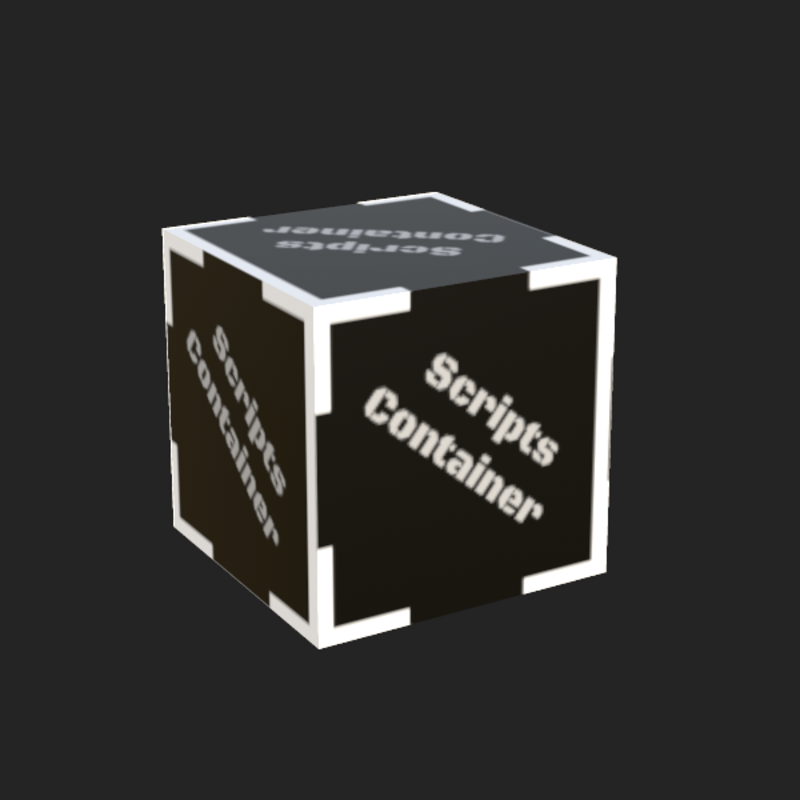 Script cube invis in runtime