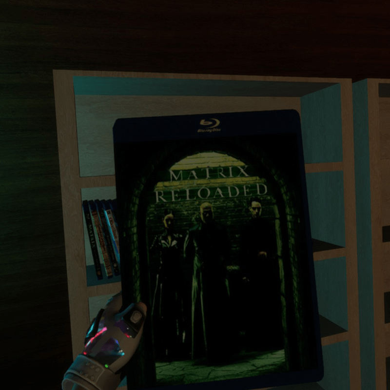 matrix reloaded bluray case