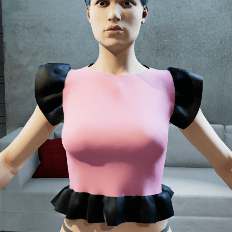 PASCALE TOP BUBBLEGUM