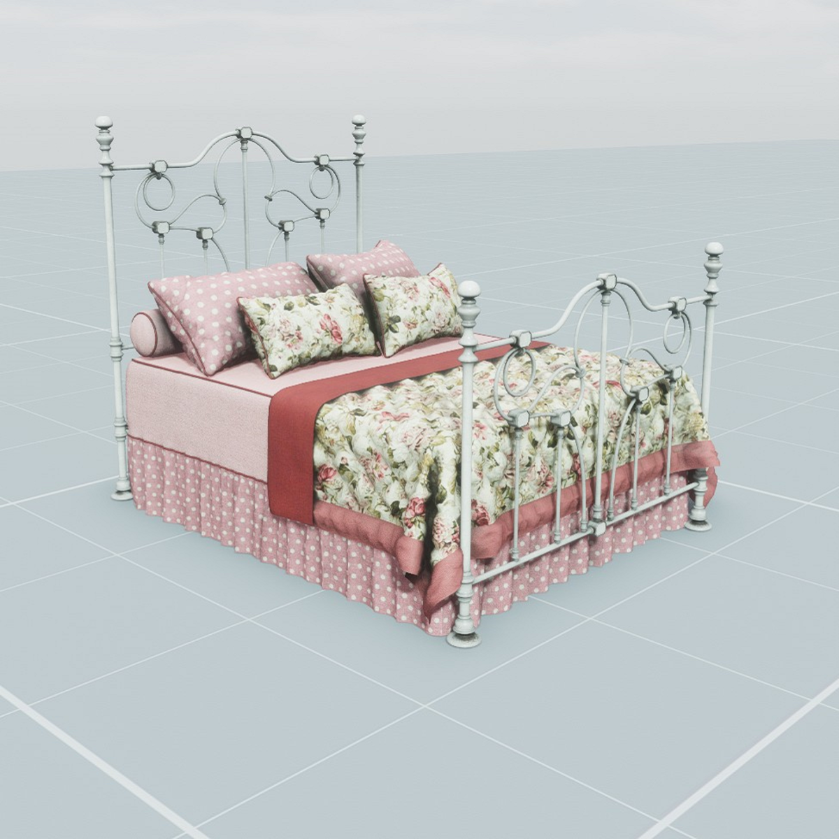 Antique Bed 5.4