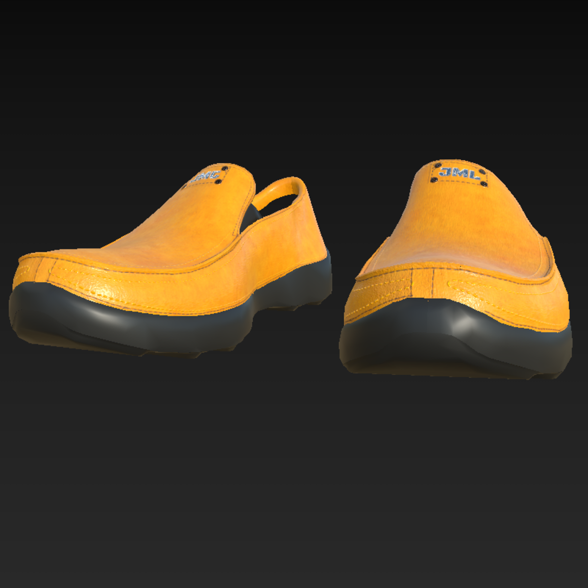 CLASSIC_ SHOES_ YELLOW_