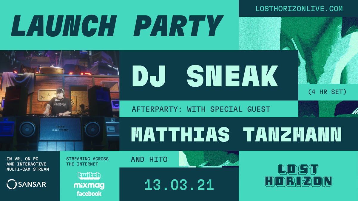 LOST HORIZON - Spring Season Opening Party ft DJ Sneak, Matthias Tanzmann & HITO