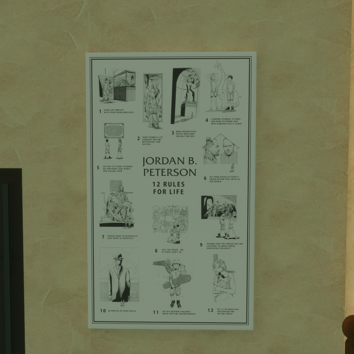 Art - Peterson 12 Rules Poster