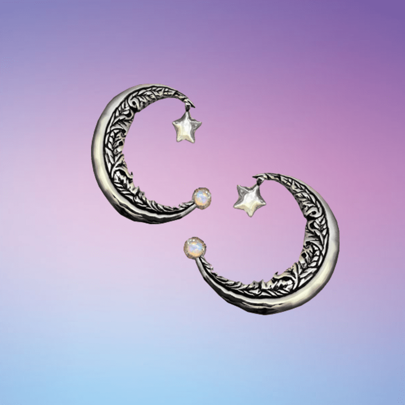 Night Earrings SIlver