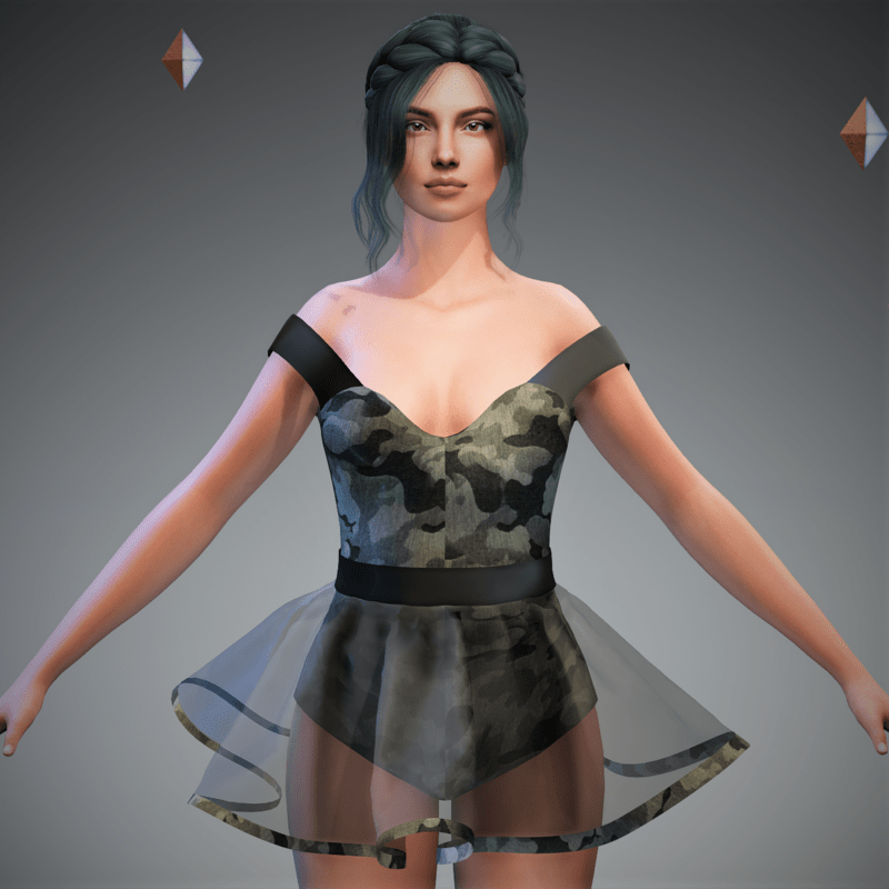 Tully Militar Balerina