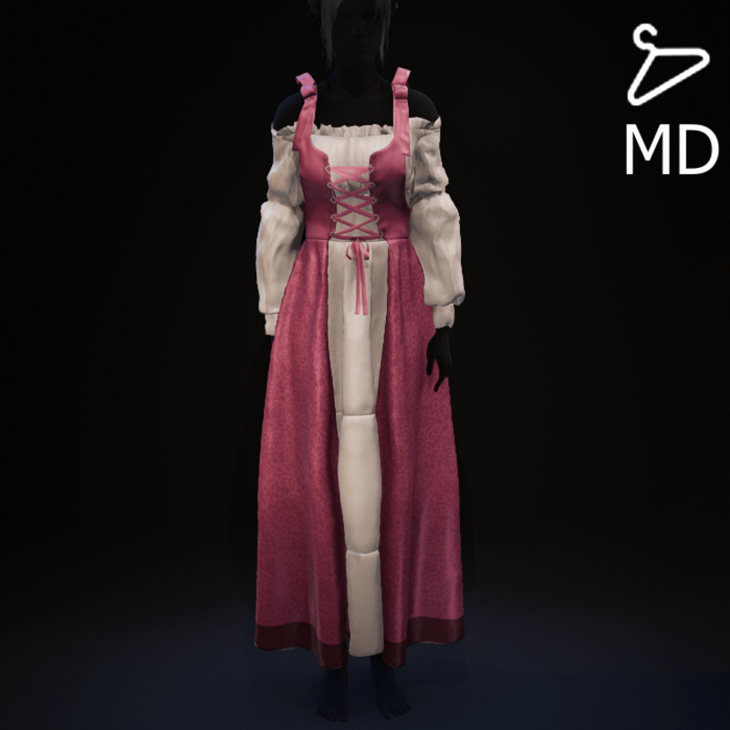 Pink - Medieval Dress