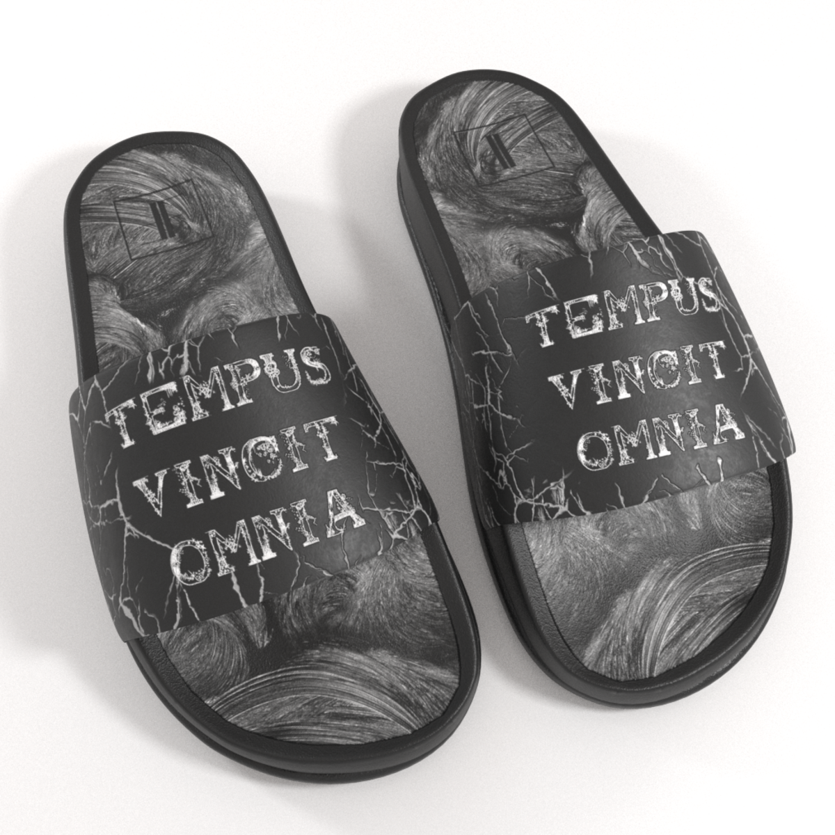 Tempus Vincit Omnia Sliders shoes male