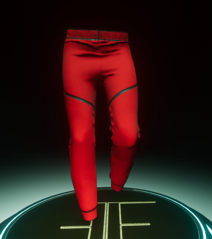 Net-Pants Red