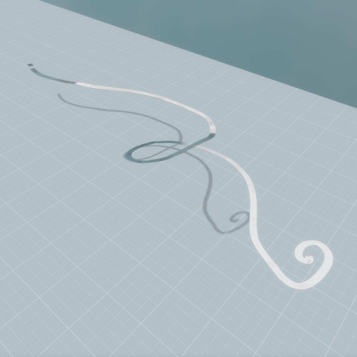 swirly path with collision 1