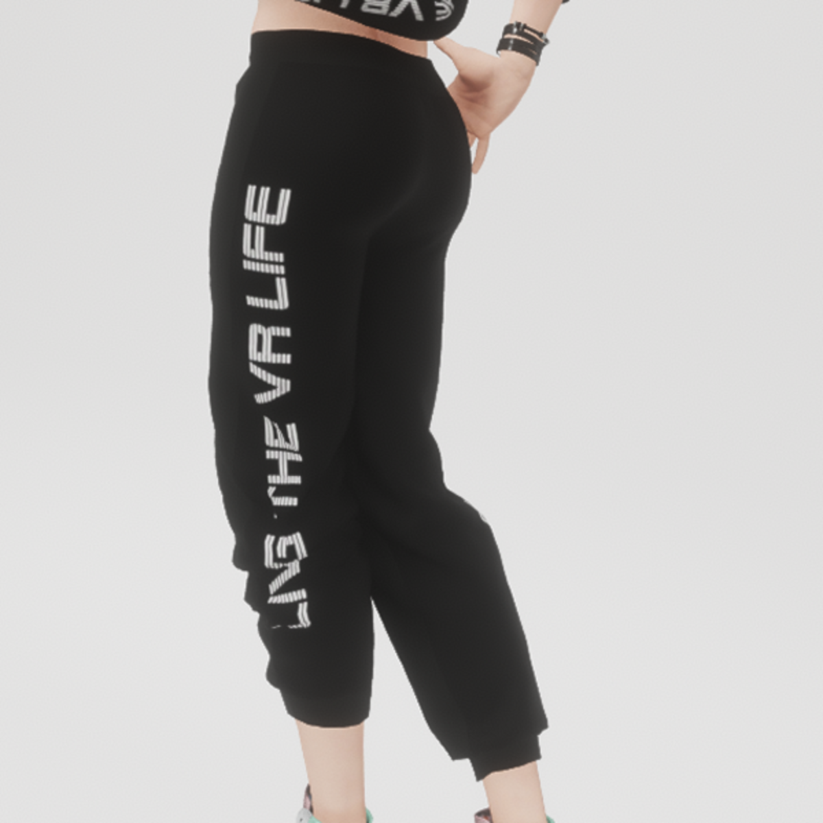 "Living The VR Life" sweatpants