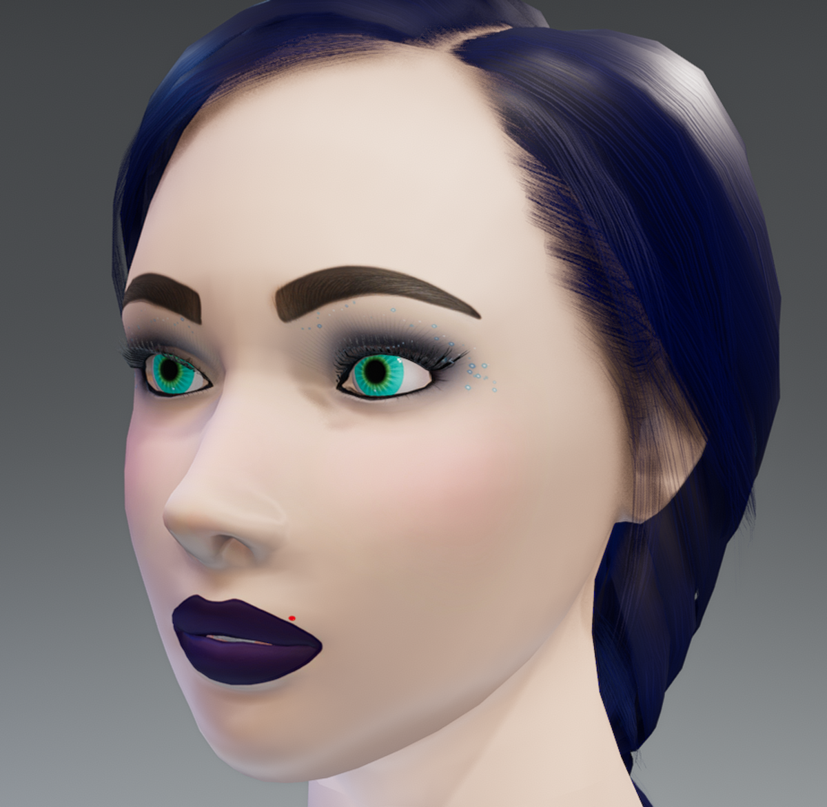 X - Alina - Violet Avatar | Sansar Store