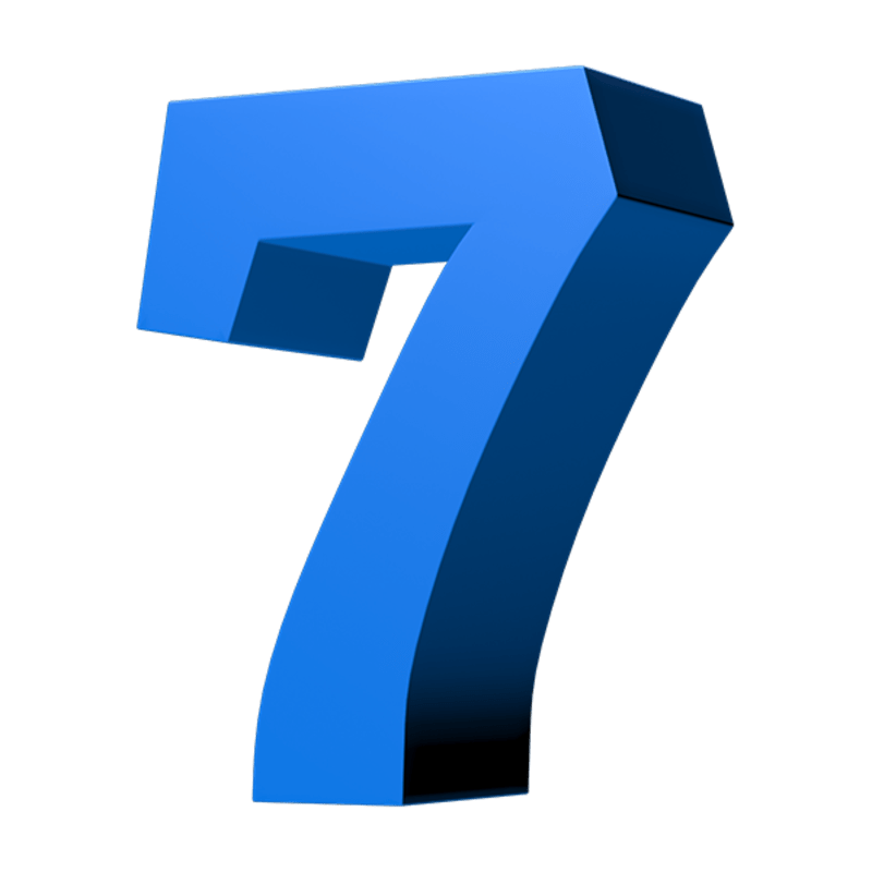 LOOT: Number 7 (Blue)