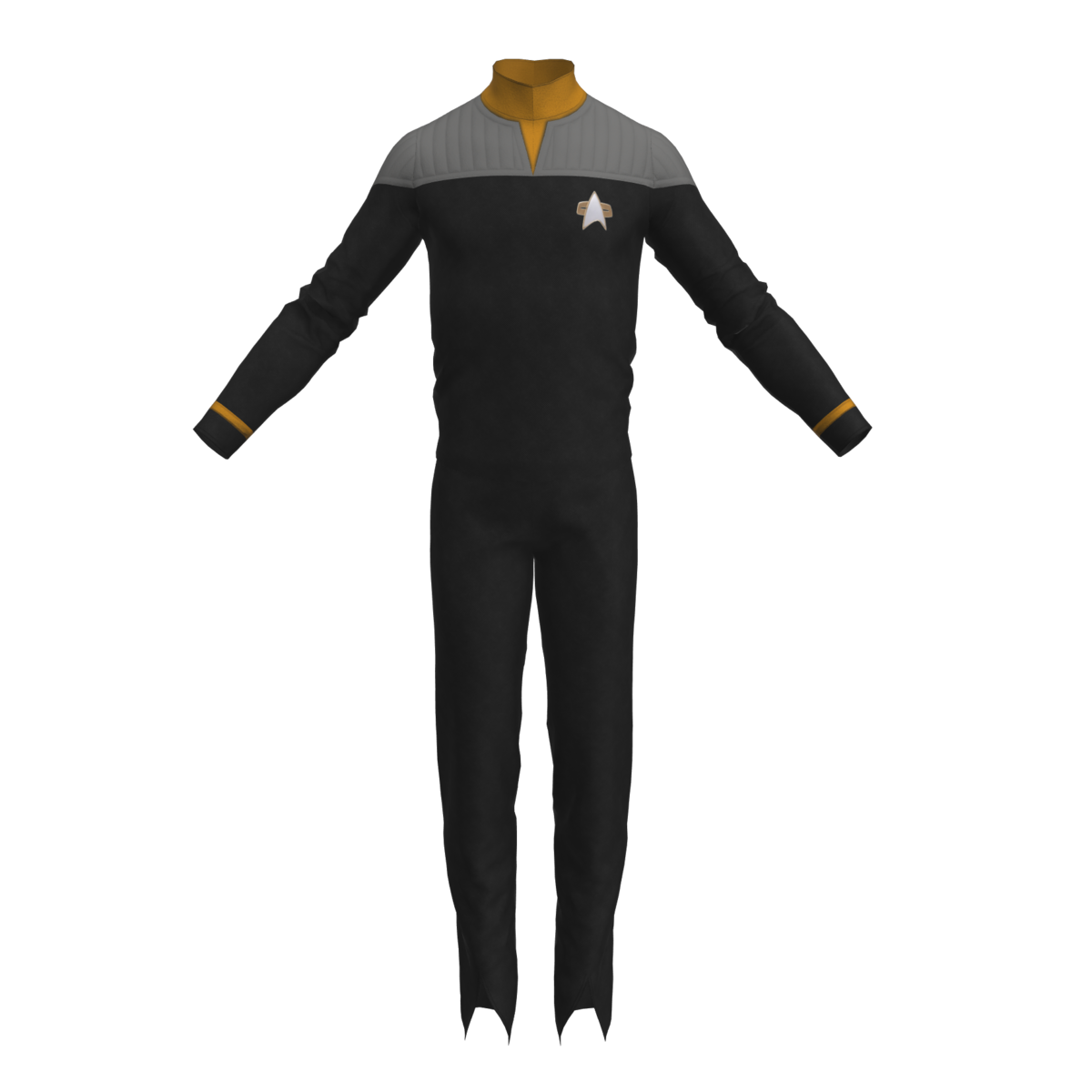 Star Trek DS9 Replica for roleplay YELLOW