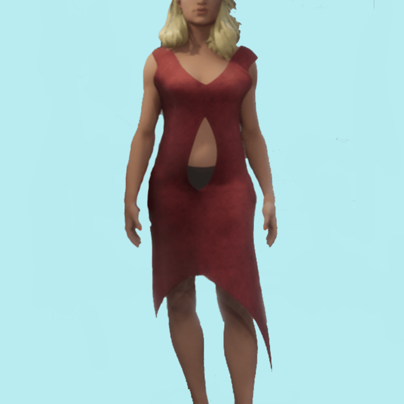 Lane Mid Length in salmon F