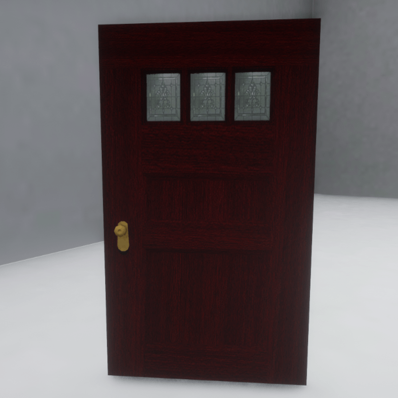 farm house door LG - with collision (mirror)