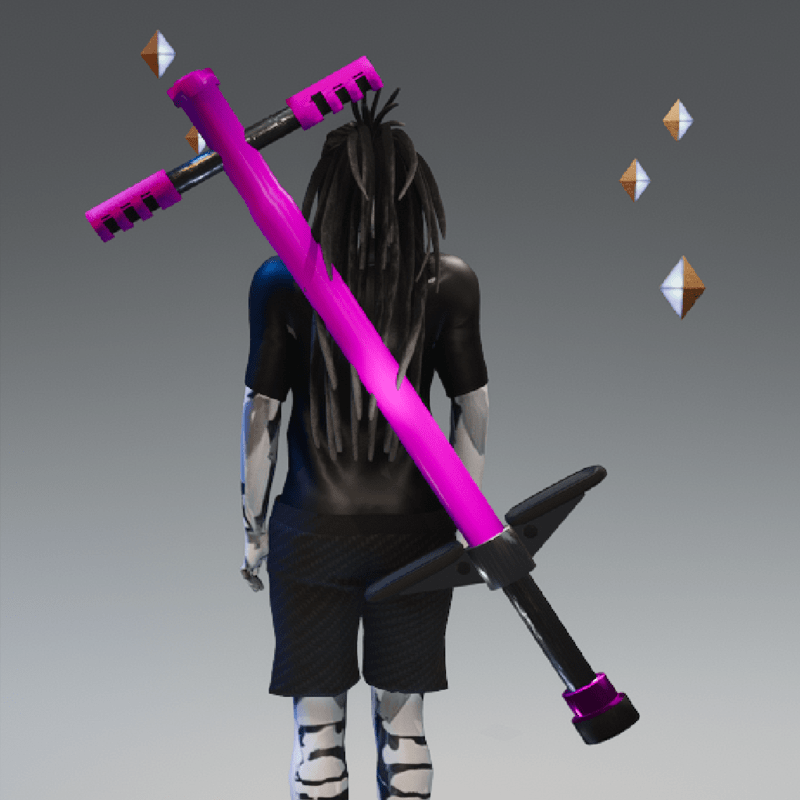 Fire Goats Pogo Stick Pink