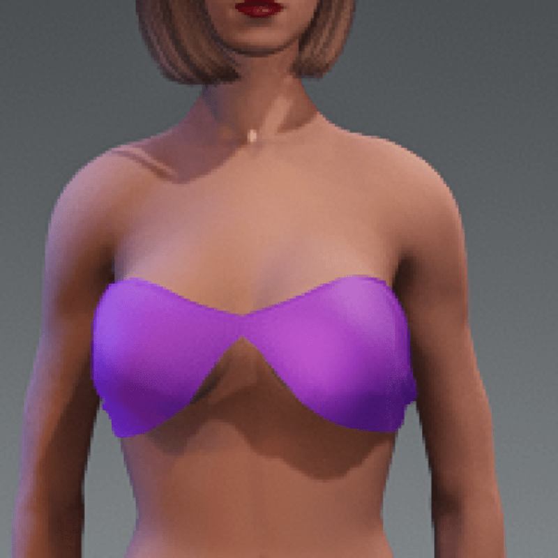 Emissive bikini top