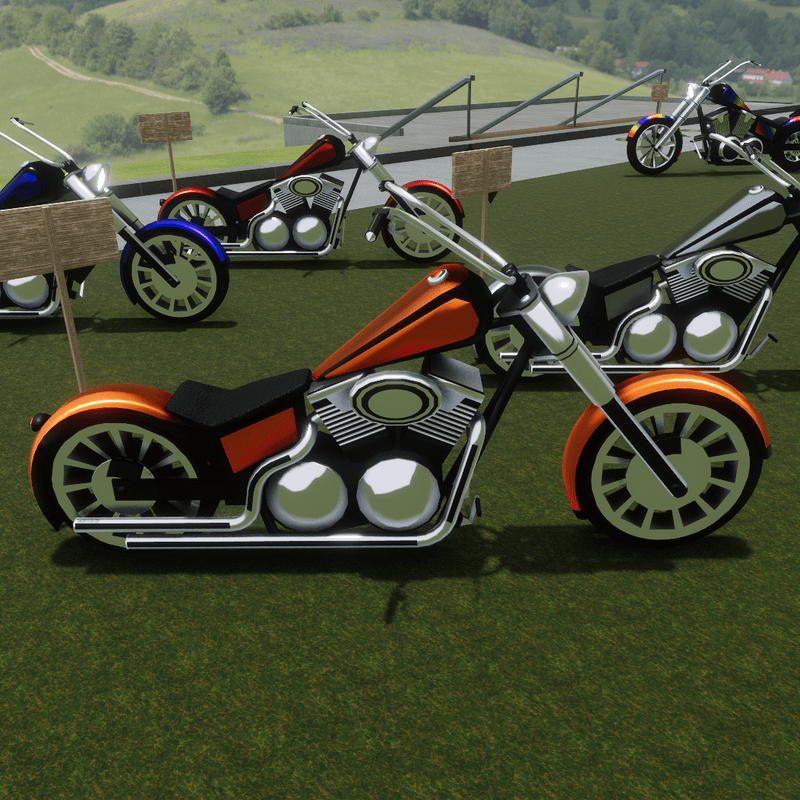 Orange Bike Attachment