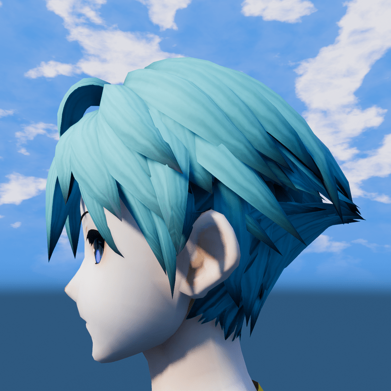 Anime Hair Male Short