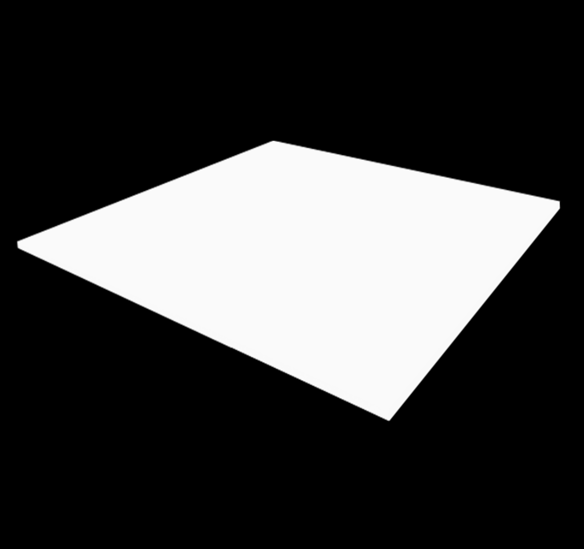 Board - White - Collision Mesh - 10cmx100Mx100M