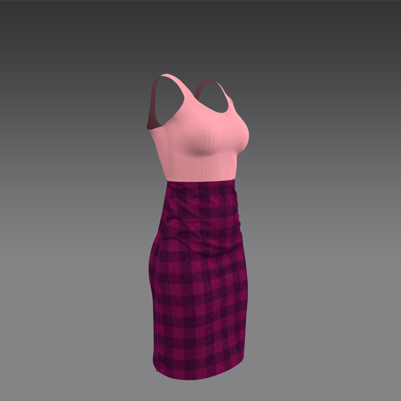 Dress Elly formal pink