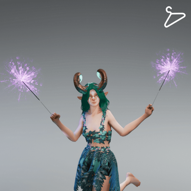 Purple Dual Sparklers