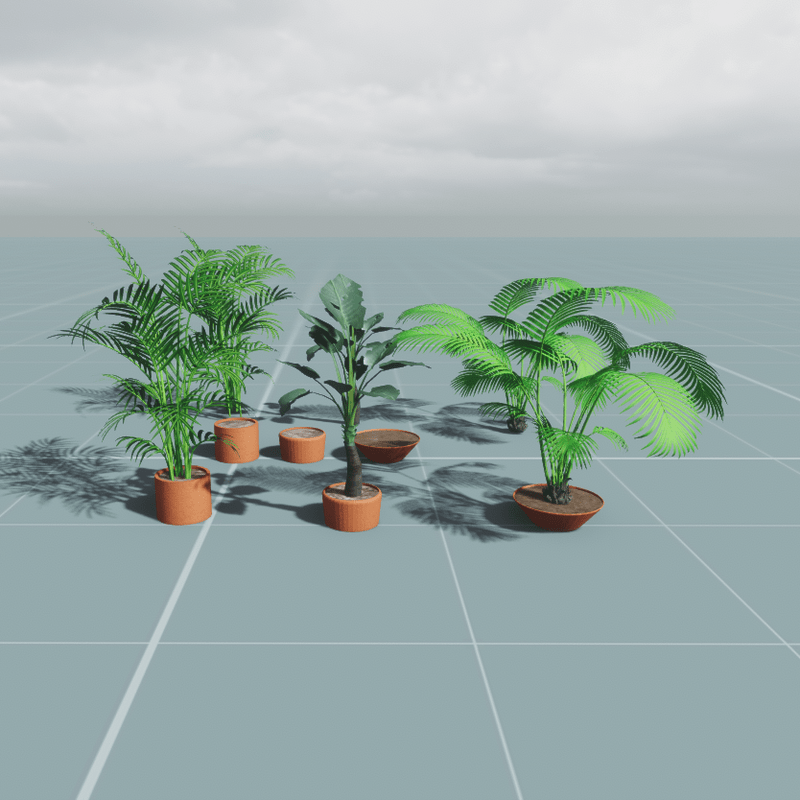 TKA Set plants