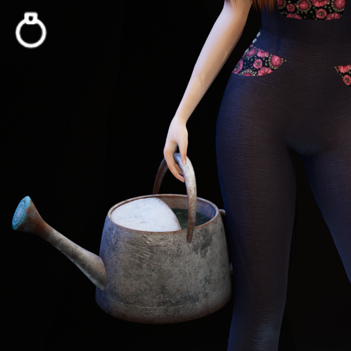 Plain Metal - Old Watering Can