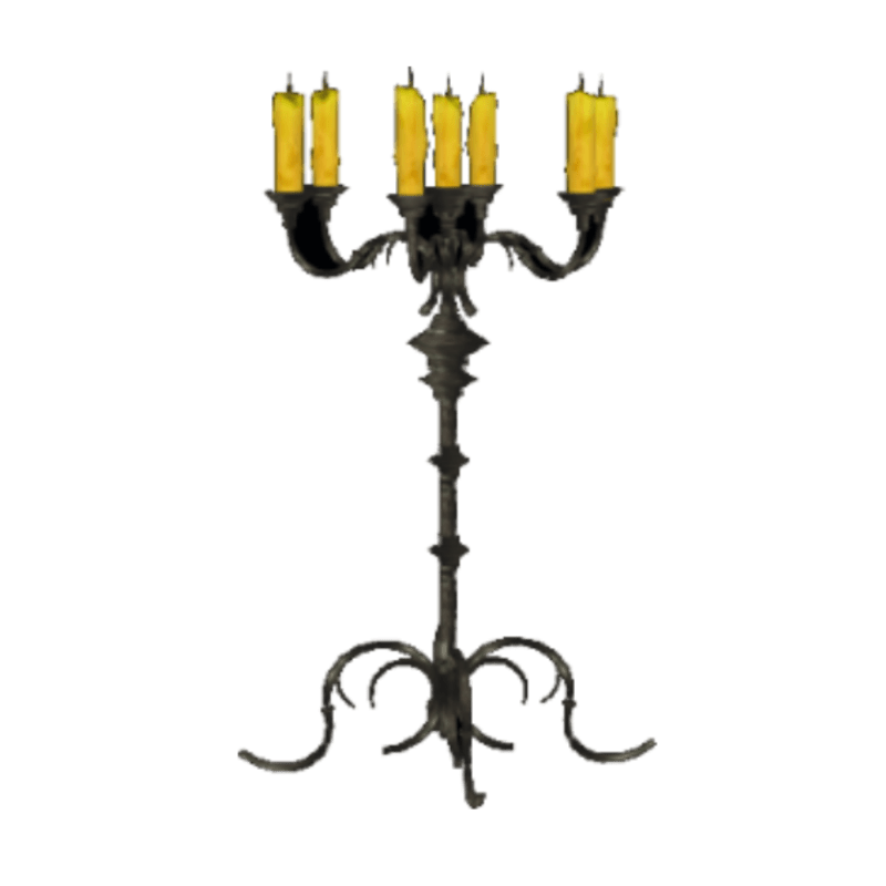 Antique Candelabra - 7 arms -