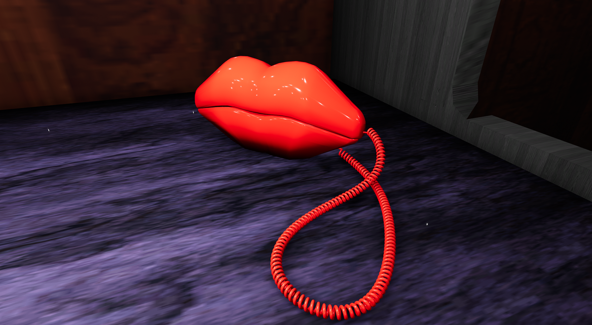 Red Lips Phone