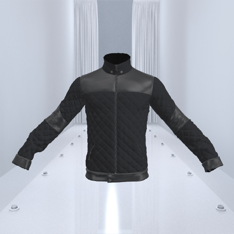 Black Bomber Jacket Leather