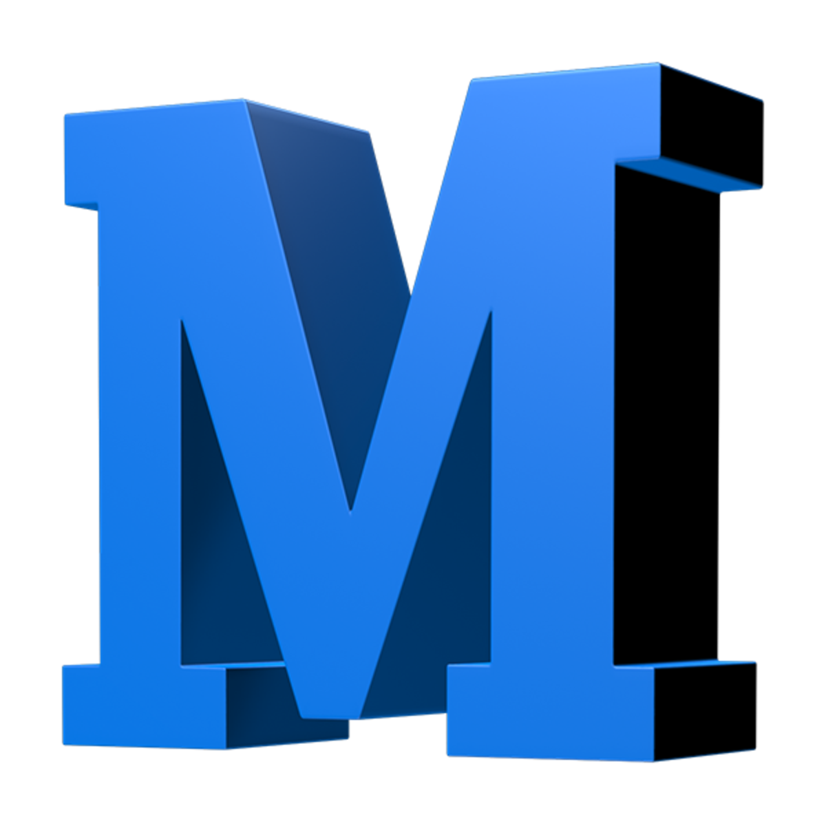 LOOT: Letter M (Blue)