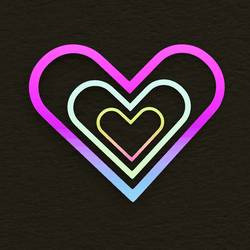 Animated Neon Heart