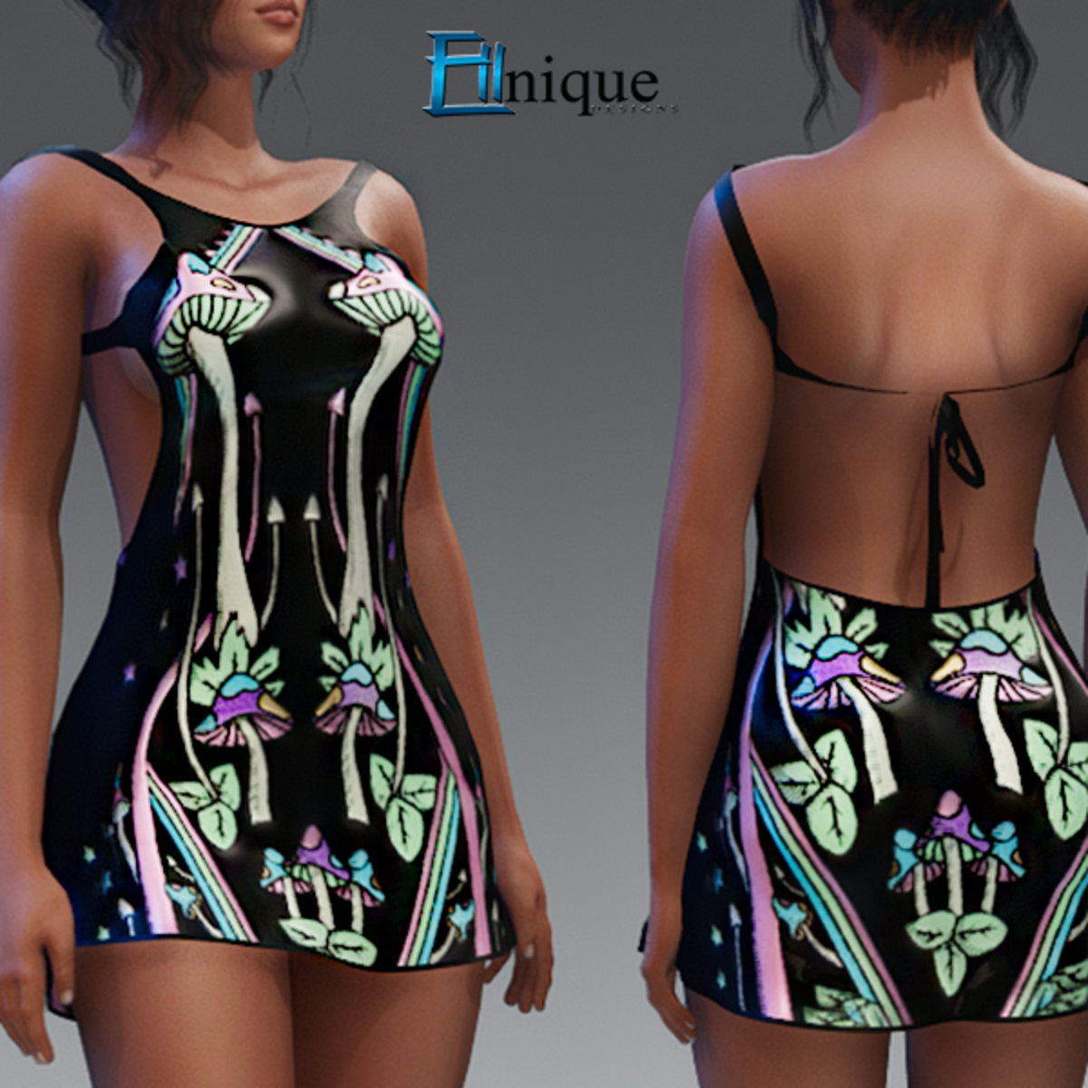 LeesieLu Mushroom Dress