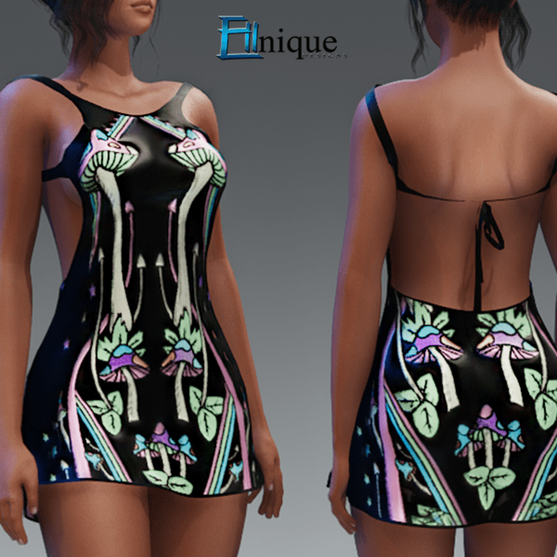 LeesieLu Mushroom Dress