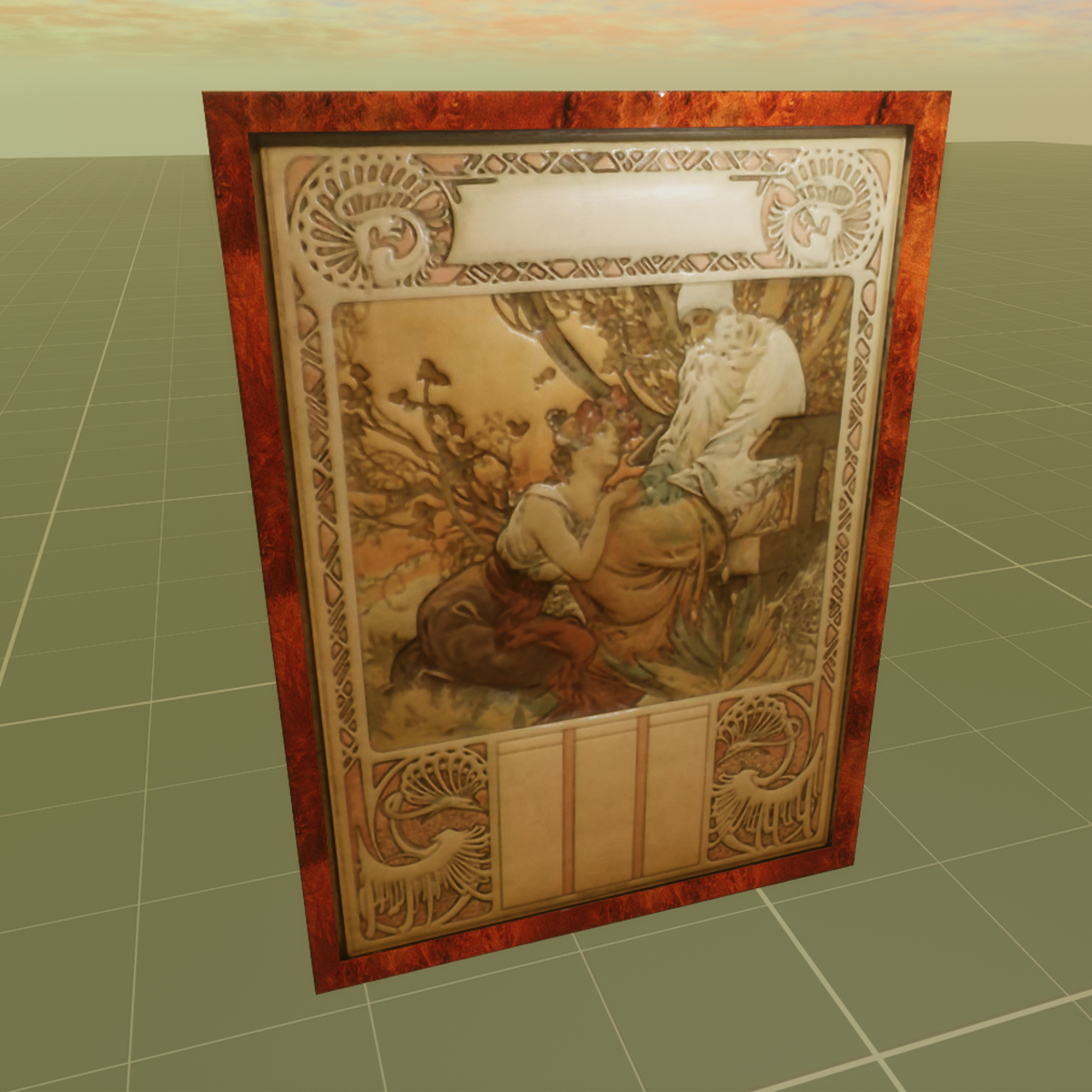 Chocolat Masson Calendar Alphonse Mucha