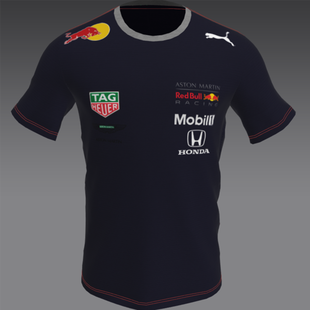 Aston Martin Red Bull Racing 2019 Team T-Shirt 4K