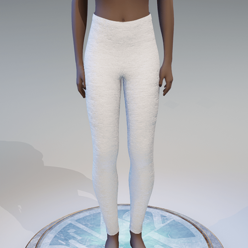 White leggings