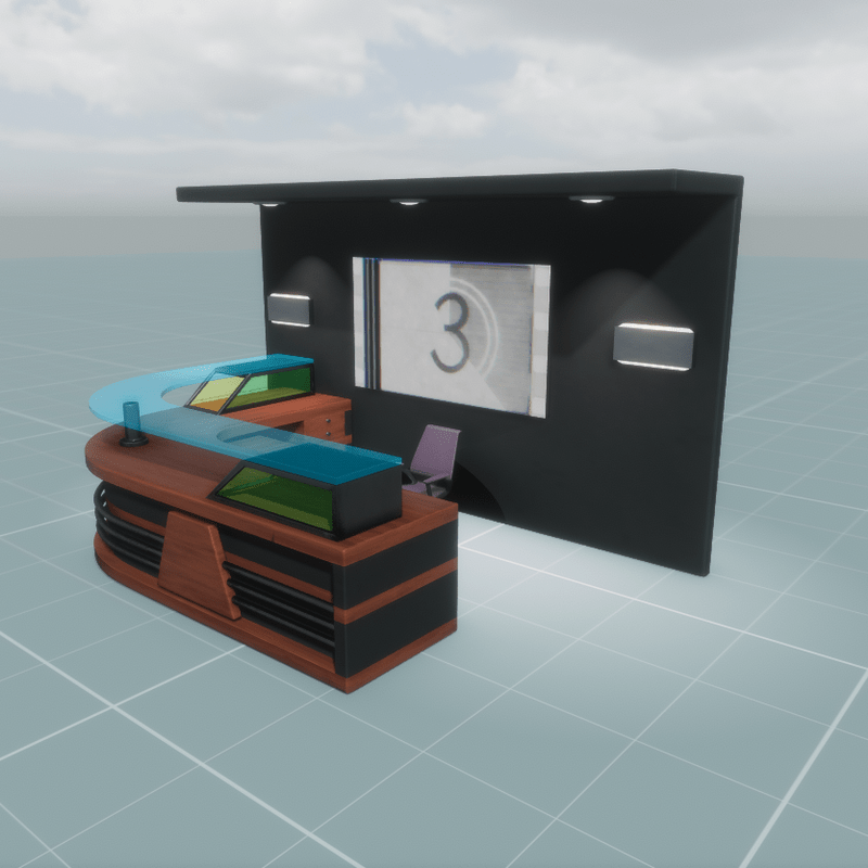 TKA- Reception set (table + chair + wall)