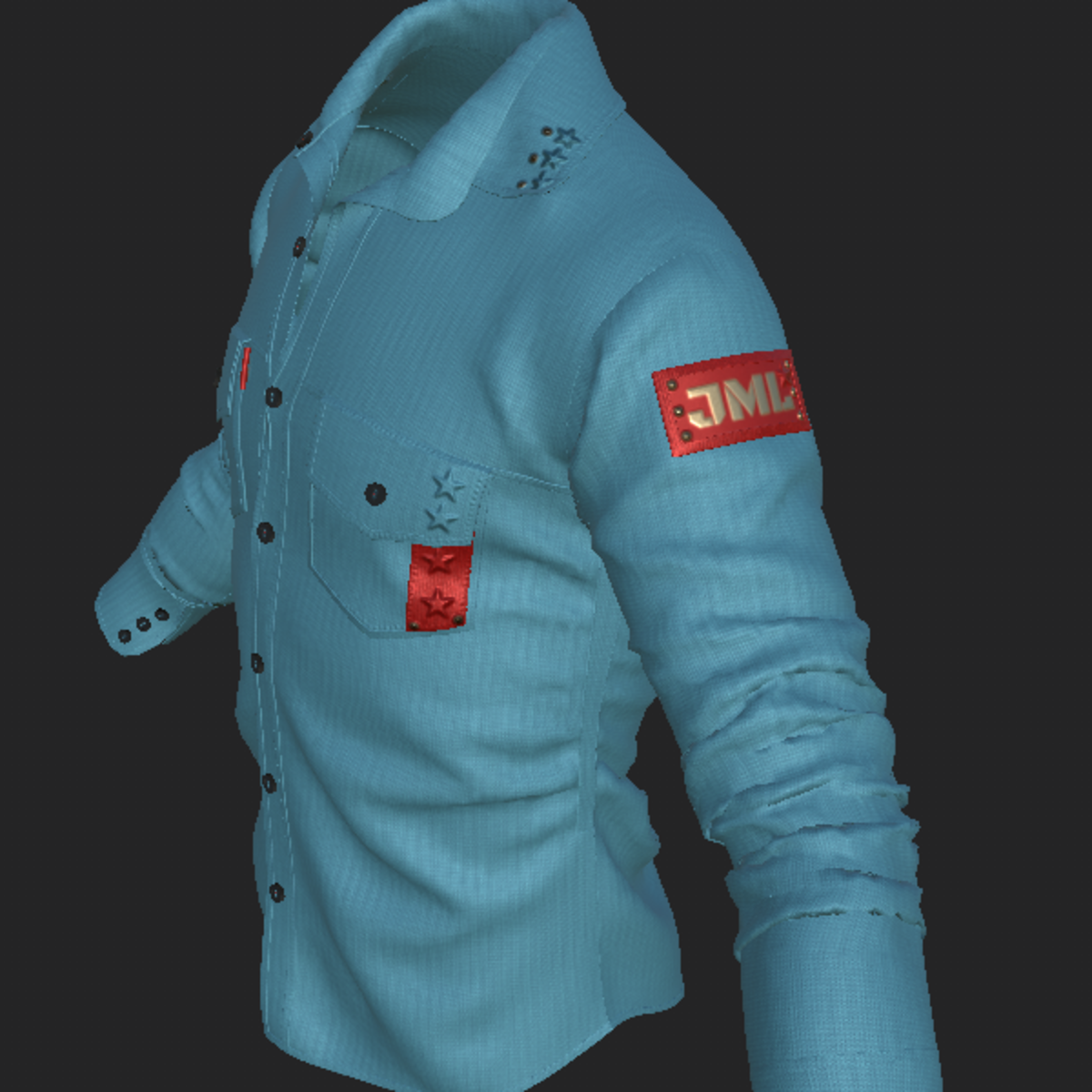 JOJO SHIRT_ LIGHT BLUE