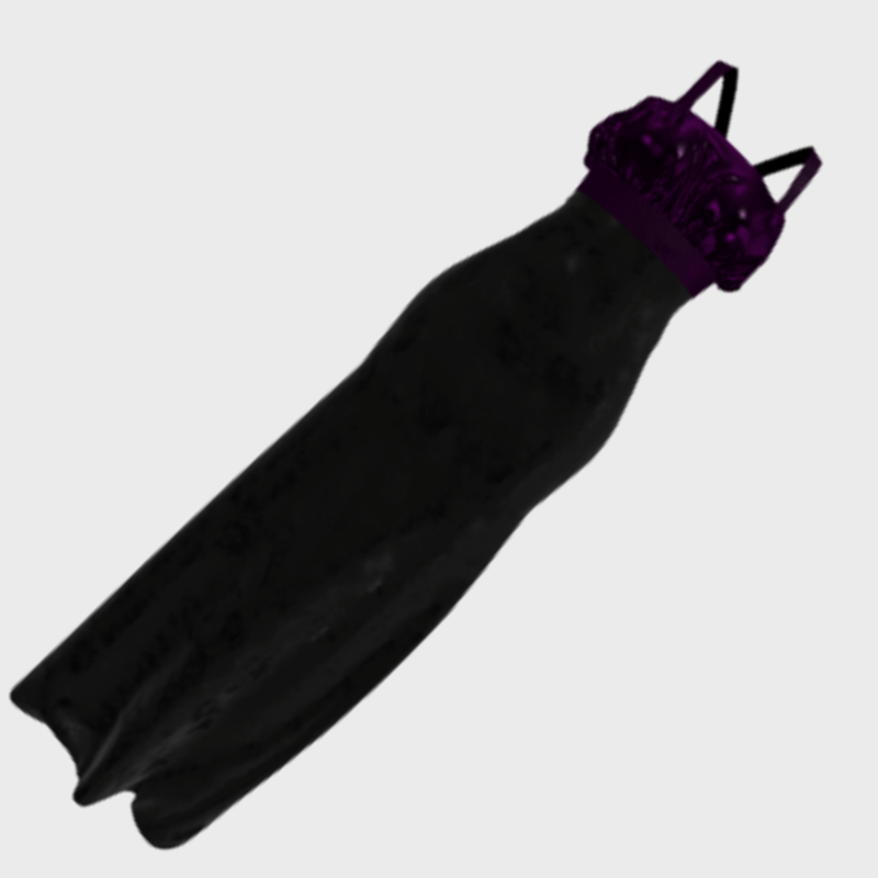 Party Dress Long (Purple)