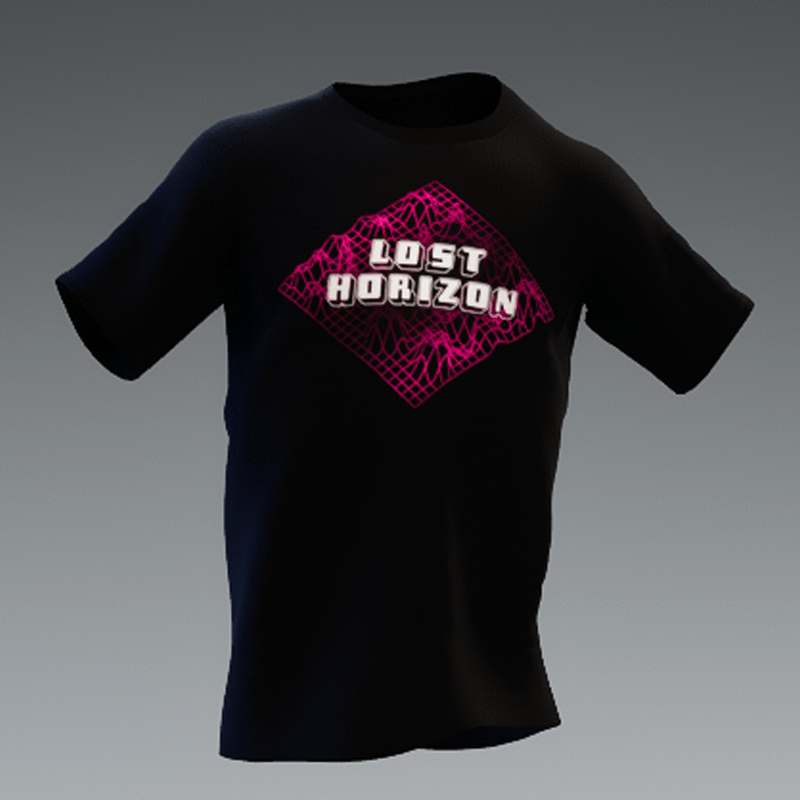 OG Unisex Lost Horizons Pink Logo Tee