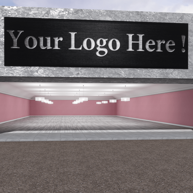 Store - Huge Room Shop - White - With Lamps