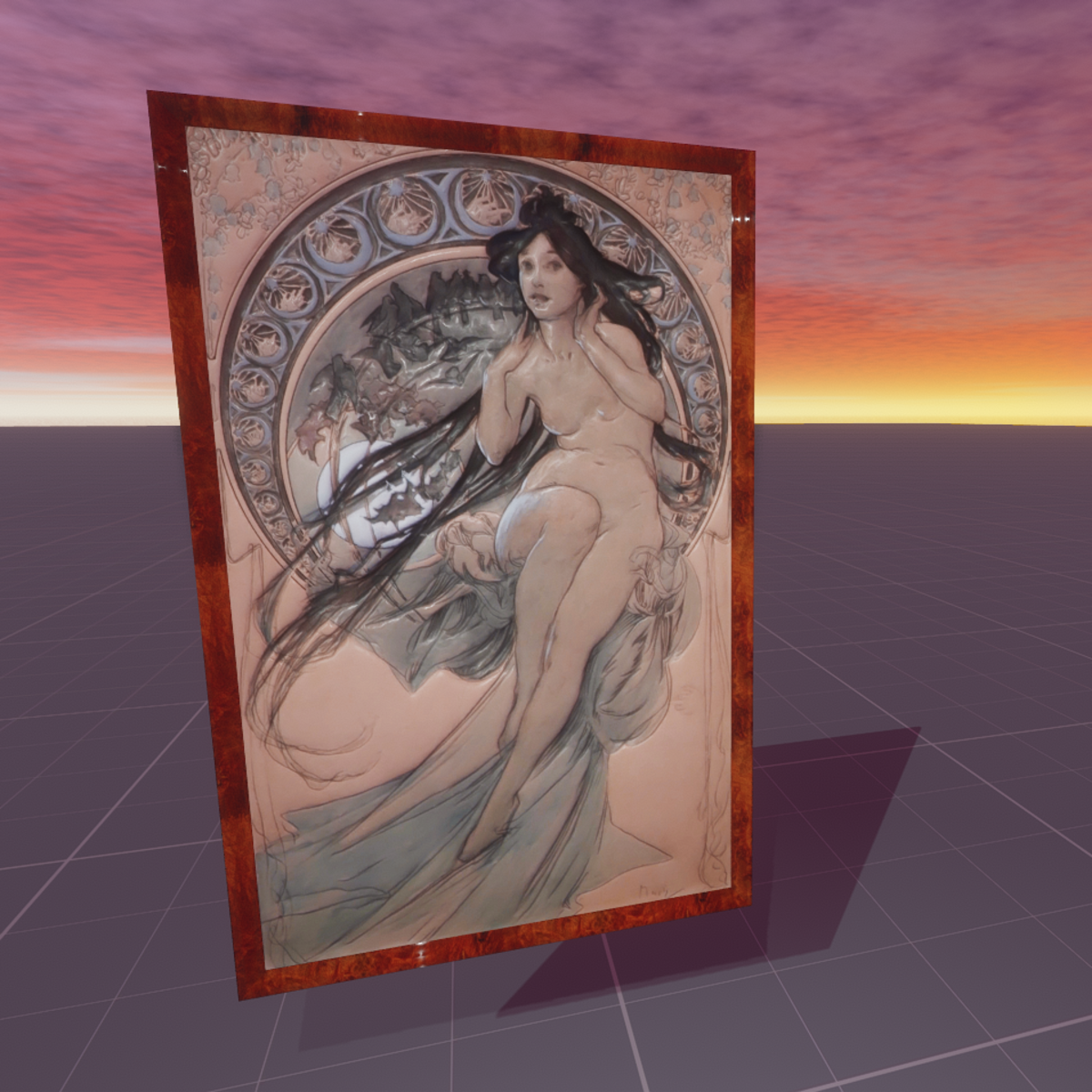 La Musique etude 1898 Alphonse Mucha